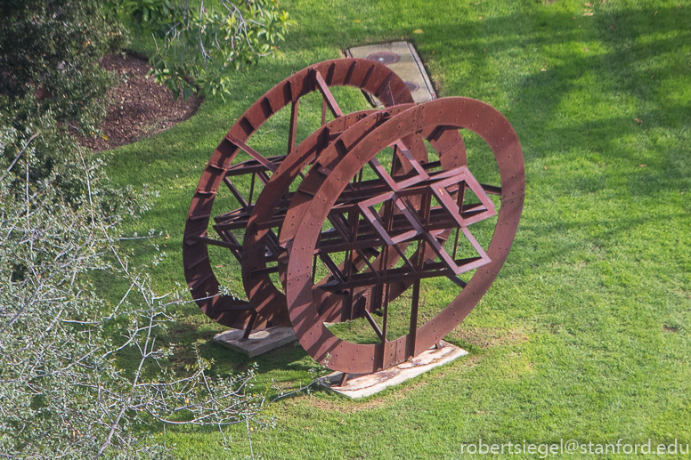 sculpture from hoover tower